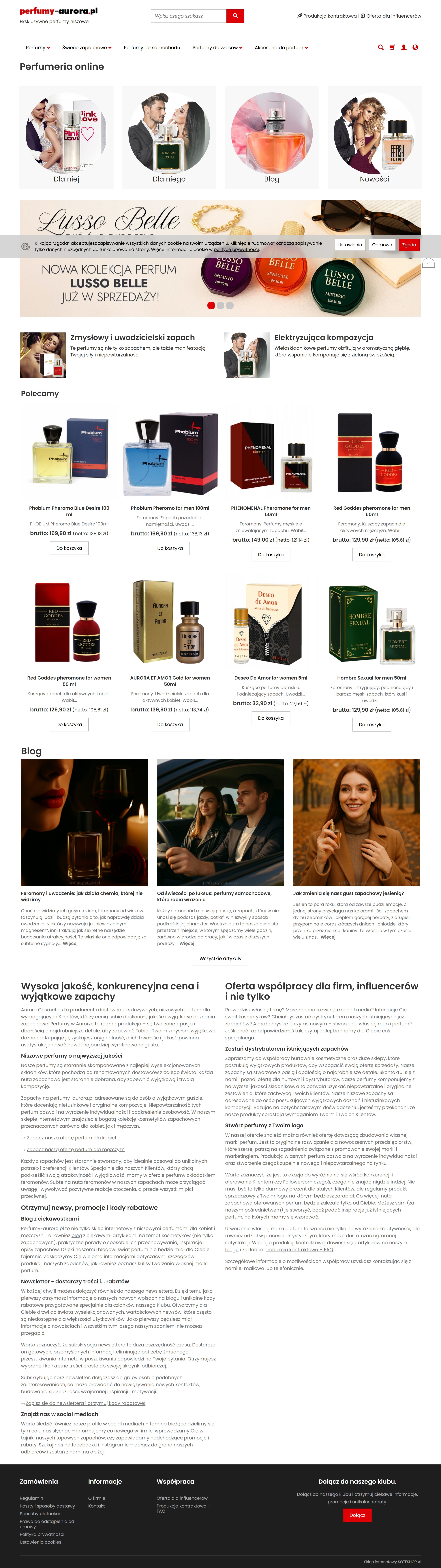 Sklep Perfumy-Aurora.pl - Podgląd
